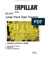 Manual Caterpillar Track Type Tractors Engine Control 3508 Components Operations Testing