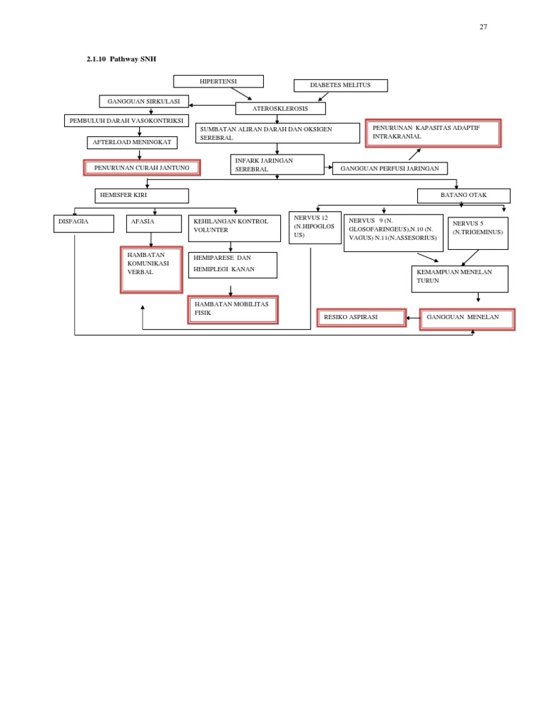 Pathway Stroke dan Penurunan Kapasitas Intrakranial | PDF