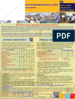 BITS Pilani Faculty Recruitment Advertisement