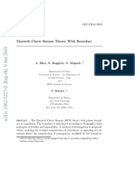 Maxwell-Chern-Simons Theory With Boundary