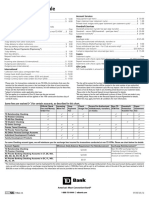 Personal Fee Schedule: Some Fees Are Waived For Certain Accounts, As Described in This Chart