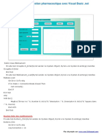 Application de gestion pharmaceutique avec Visual Basic .net .pdf