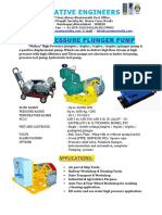 1.51 3 Piston Pump for High Pressure and Flow