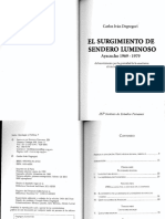 Surgimiento de SL. CI Degregori PDF