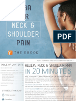Yoga For Neck and Shoulder Paine Book