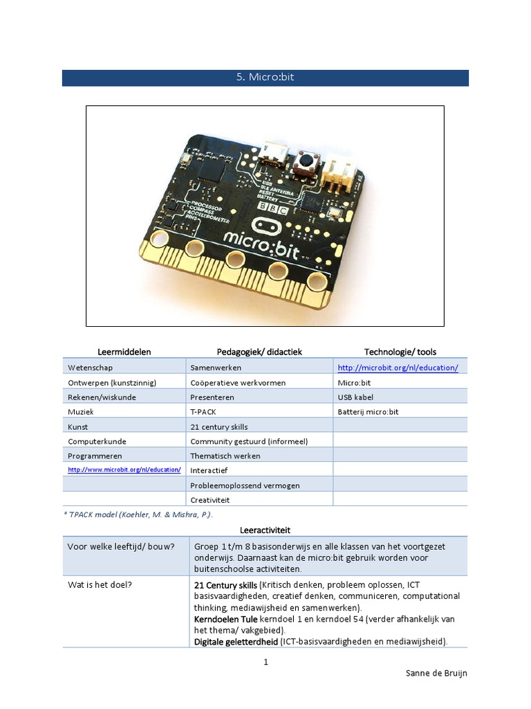 5 Micro Bit | PDF