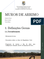 Muros de Arrimo: Teorias, Tipos e Sistemas de Drenagem