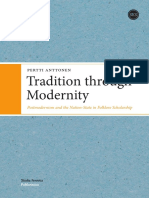 Tradition Through Modernity Pertti Anttonen PDF