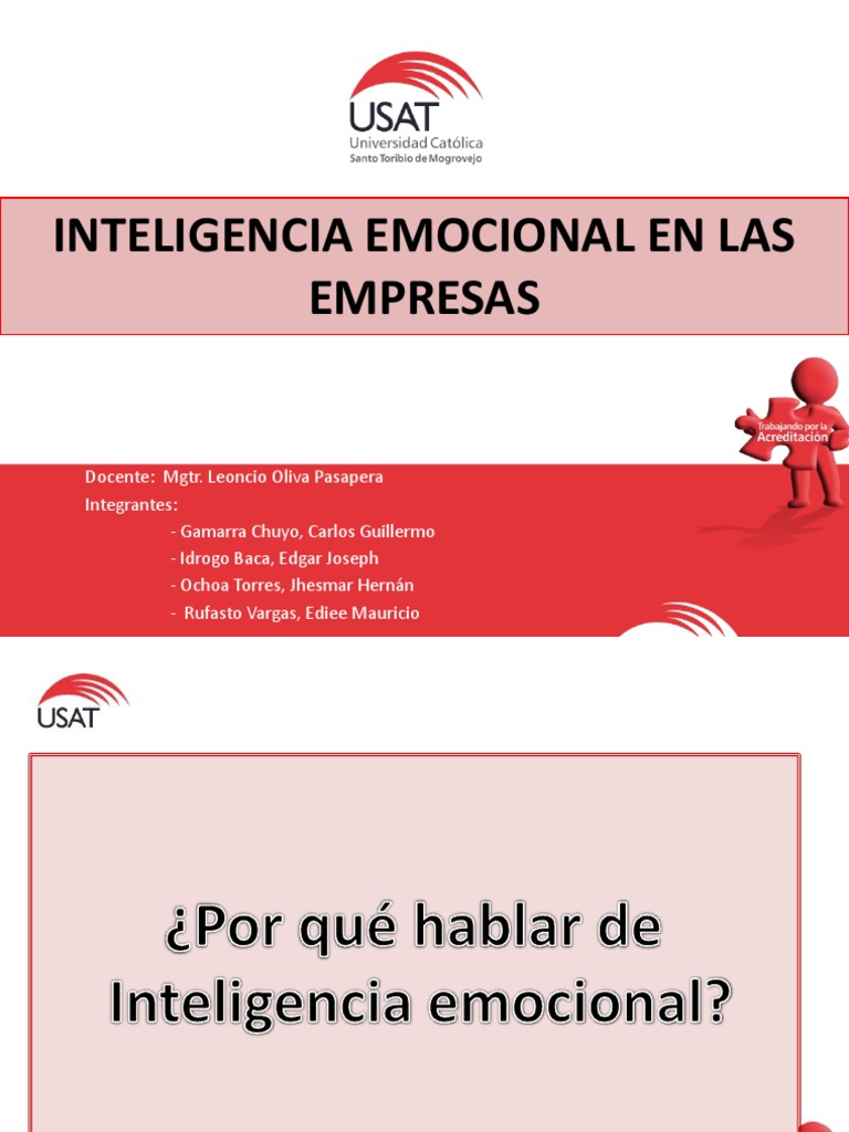 La Inteligencia Emocional en Las Empresas | PDF | Inteligencia ...