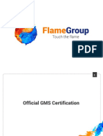 Official GMS Certification PDF
