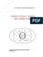 Estructura y Teoría Del Verso Libre - María Victoria Utreta