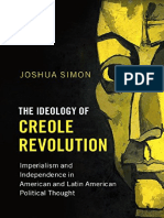 The Ideology of Creole Revolution - Simon, Joshua