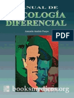 Pueyo, Manual de Psicologia Diferencial