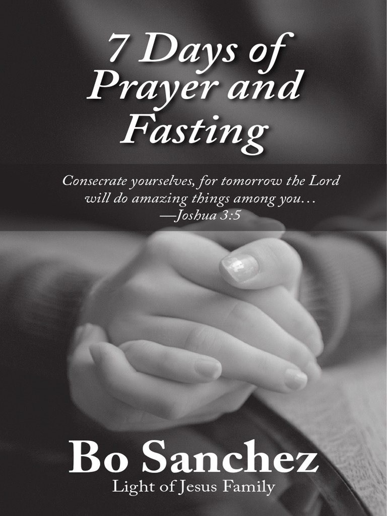 7days Prayer and Fasting PDF Fasting Prayer
