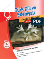 Sınıf Türk Dili Ve Ed. Soru Bankası