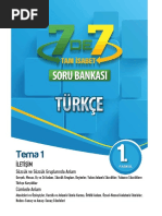 Sınıf Türkçe Tam İsabet Soru Bankası