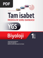 YGS Biyoloji Tam İsabet Soru Bankası