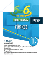 Sınıf Türkçe Tam İsabet Soru Bankası