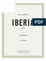 Iberia Cuaderno I Evocation Albéniz