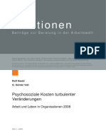 Haubl & Voß - (2009) Psychosoziale Kosten Turbulenter Veränderungen