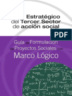 Guía de Formulación de Proyectos Sociales Con Marco Lógico
