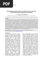Download Determination of Design Criteria for UASB Reactors as a Waste Water by baquir_alig SN35219851 doc pdf