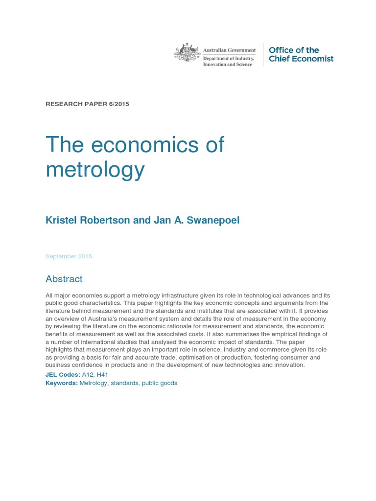 Metrology magazine image