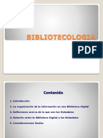 Bibliotecologia y Hemeroteca 2010