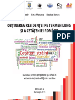 Ghidul Pentru Obţinerea Cetăţeniei Române 2015