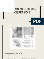 Carbon Nanotubes Dispersion