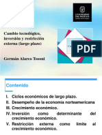 Cambio Tecnológico, Inversión y Restricción Externa