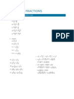 Algebraic Fractions B