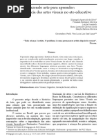 Fazendo arte para aprender A importância das artes visuais no ato educativo.pdf