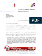 2017-0492 CARTA A LA DIRECTORA GENERAL DEL SENA - PROVISIÓN 800 CARGOS TEMPORALES (1)