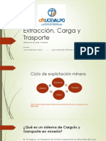 Extracción, Carga y Trasporte - 1° Prueba - 2016