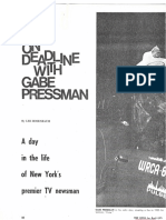 On Deadline With Gabe Pressman
