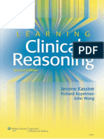 Learning Clinical Reasoning 2nd Edition-Kassirer
