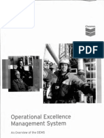 Chevron Operation Excellence