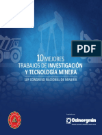 10 Mejores Trabajos de Investigación y Tecnologia Minera