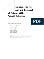 Suicidal Behaviors