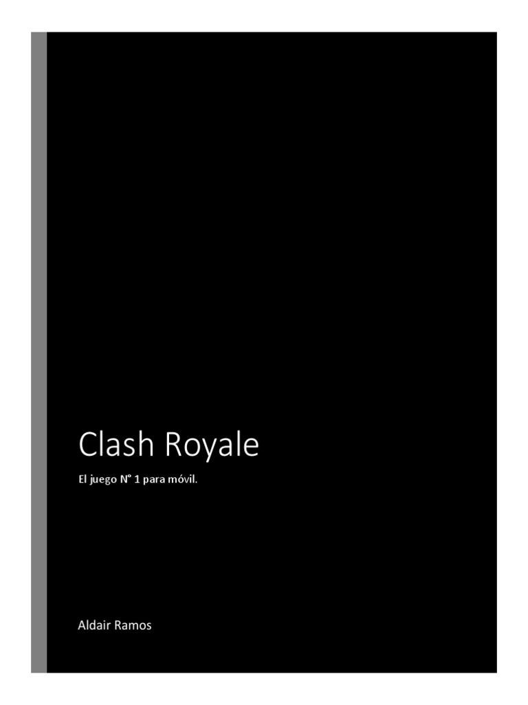 Guía Completa de Clash Royale 2025 | PDF | Juego de azar | Ocio