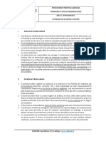 Procedimiento Prácticas Laborales CEDEMIN