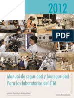 2 Manual de Seguridad y Bioseguridad para Los Laboratorios Del ITM