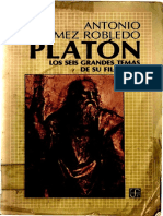Gomez Robledo, Antonio - Platon. Los Seis Grandes Temas de Su Filosofia PDF