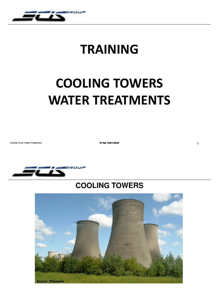 Cooling Tower Water Treatments Guide | PDF | Water Purification | Water ...