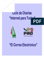 Ciclo de Charlas - Correo Electronico