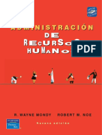 Administracion de Recursos Humanos 9na e