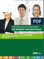 Manual de Trabajo Para Los Riesgos Psicosociales (Septiembre 2015)