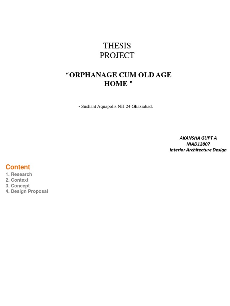 Dissertation Proposal PhD One Page Summary Presentation ...