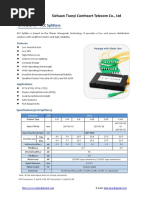 Fiber Optic splitter-PLC Splitters in ABS Box Type, Mini Tube and LGX Box Type - V2017